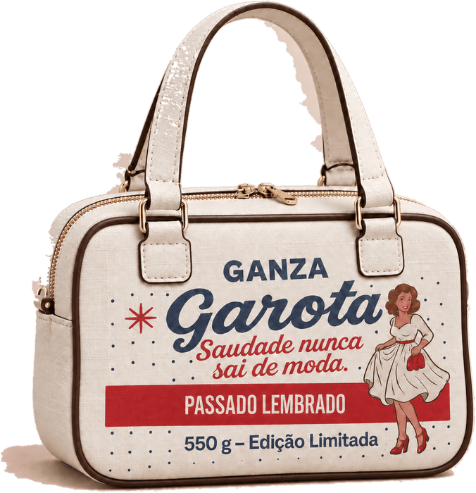 Bolsa Garota — Creme